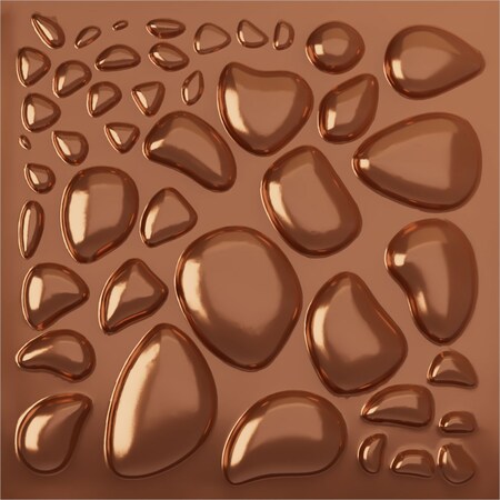 Ekena Millwork 19 5/8in. W x 19 5/8in. H Shale EnduraWall Decorative 3D Wall Panel Covers 2.67 Sq. Ft. WP20X20SLBCO